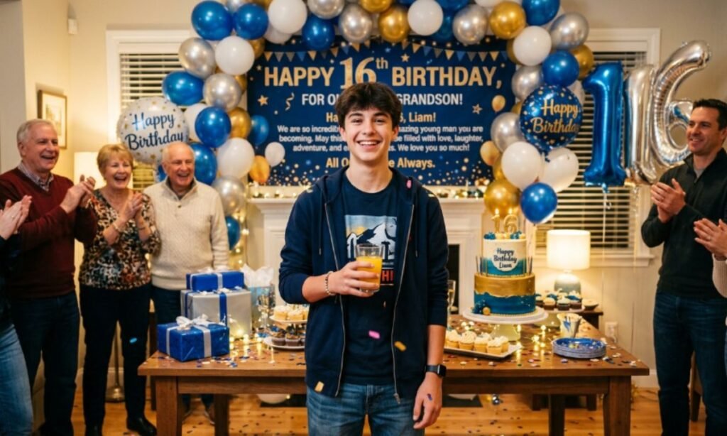 16th Birthday Wishes for Sweet Grandson