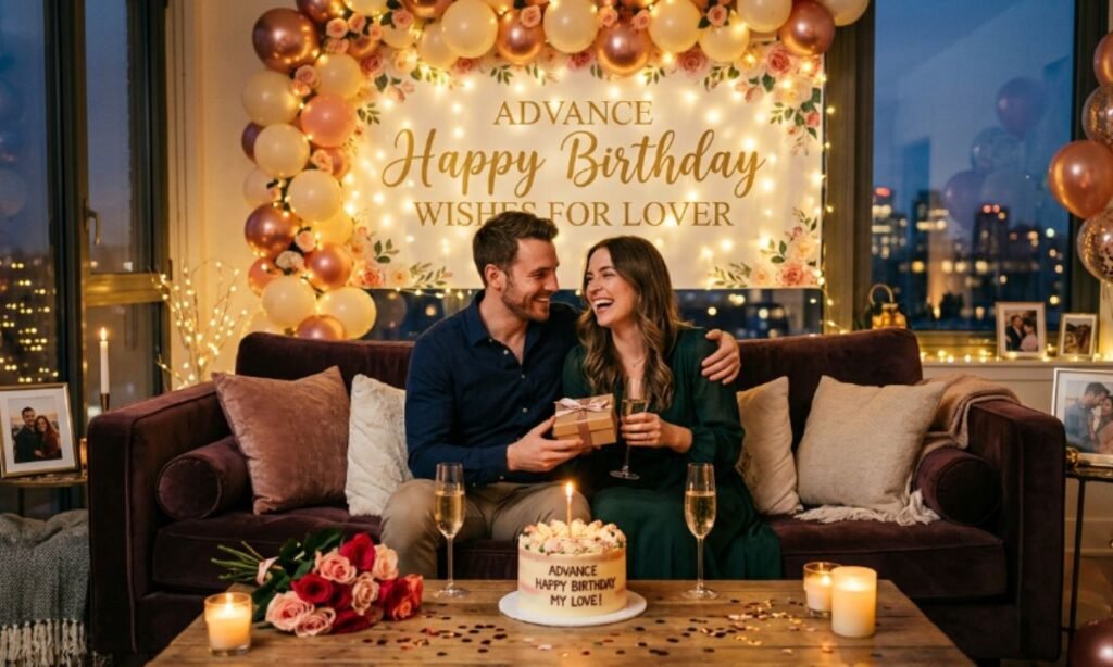 Advance Happy Birthday Wishes For Lover