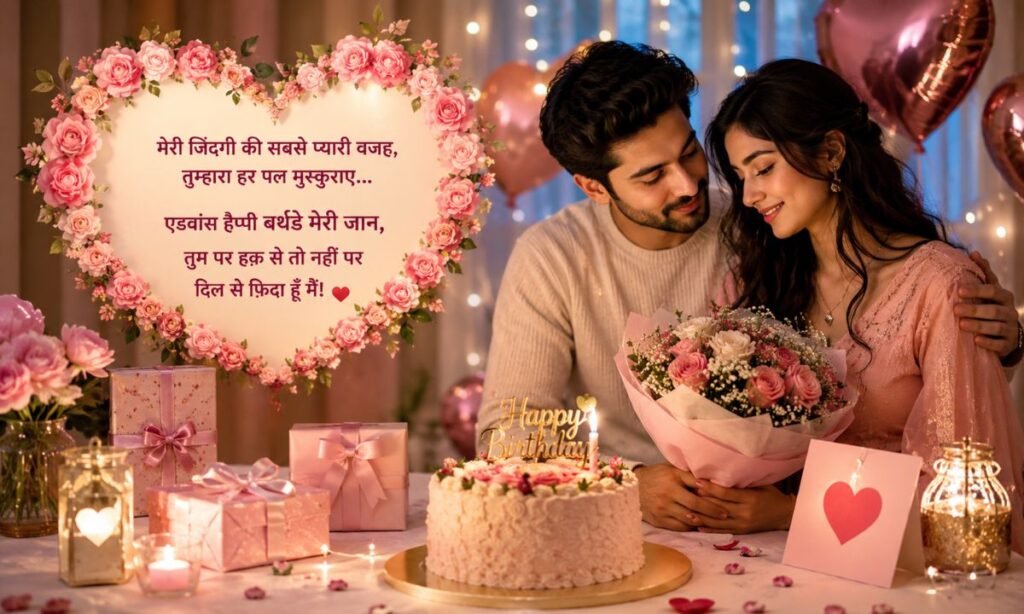 Advance happy birthday wishes for wife