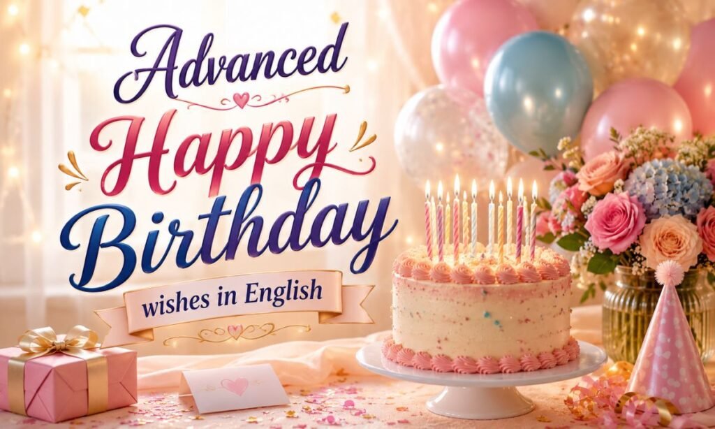 Advance happy birthday wishes in english