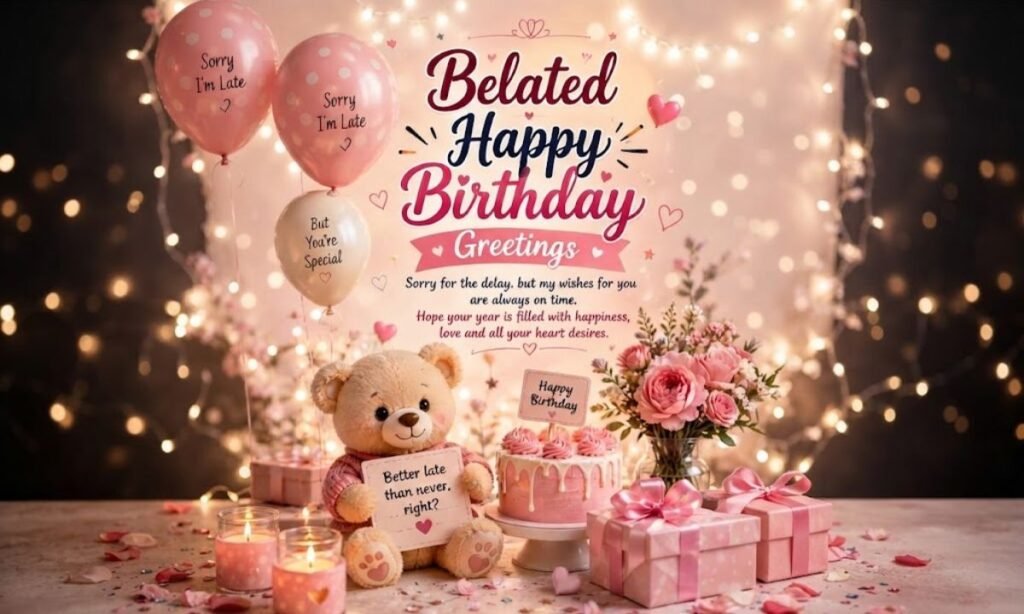 Belated Happy Birthday Greetings