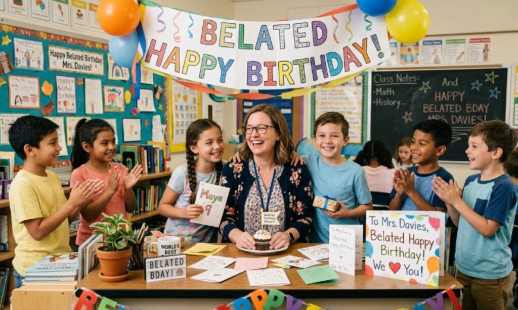Belated Happy Birthday Wishes for Teachers
