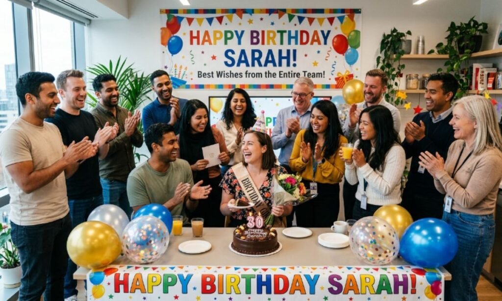 Birthday Wishes from the Entire Team