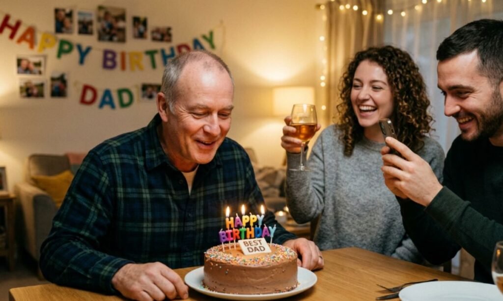 Dad Birthday Captions and Status for Social Media
