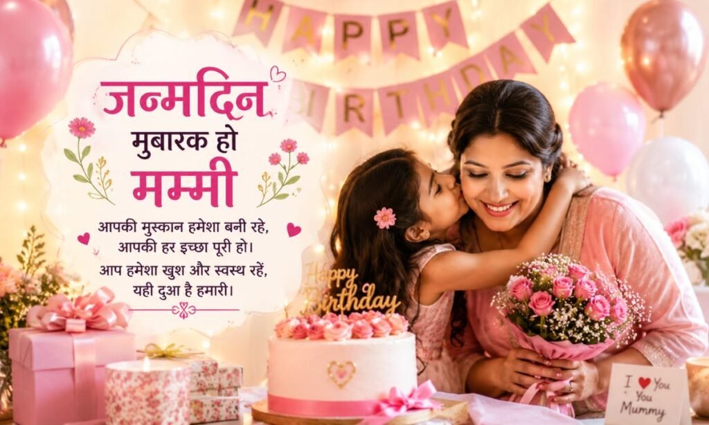 Happy Birthday Mummy In Hindi