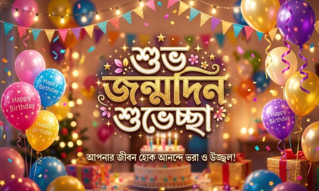 Happy Birthday Wishes Bangla