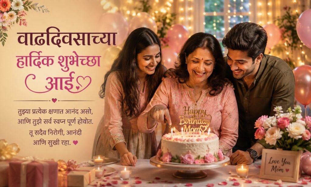 Happy Birthday Wishes For Mom In Marathi