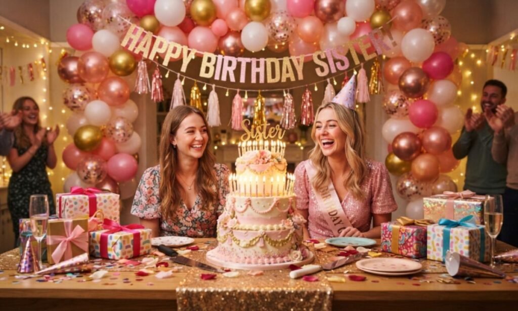 Happy Birthday Wishes For Sister In English