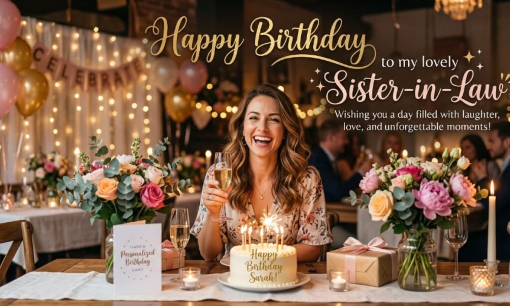 Happy Birthday Wishes For Sister In Law