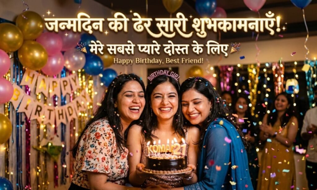 Happy Birthday Wishes for Best Friend in Hindi
