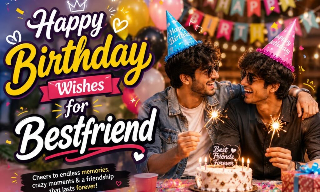 Happy Birthday Wishes for Bestfriend┬а