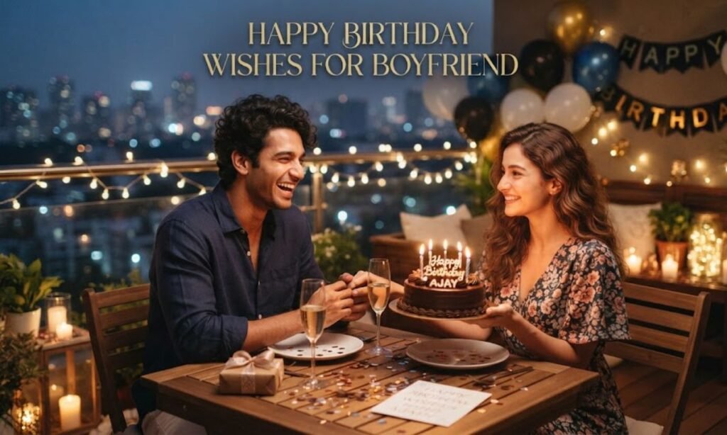 Happy Birthday Wishes for Boyfriend