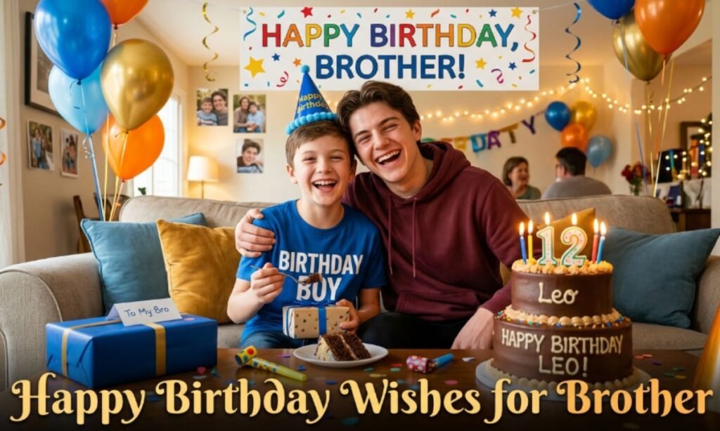 Happy Birthday Wishes for Brother