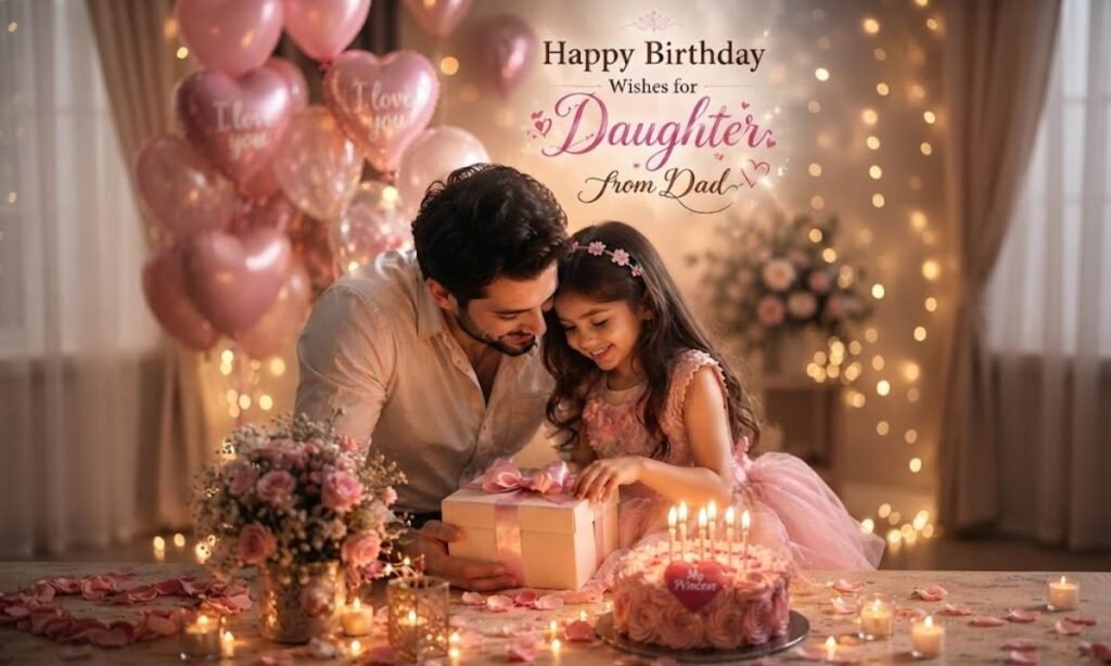 Happy Birthday Wishes for Daughter from Dad