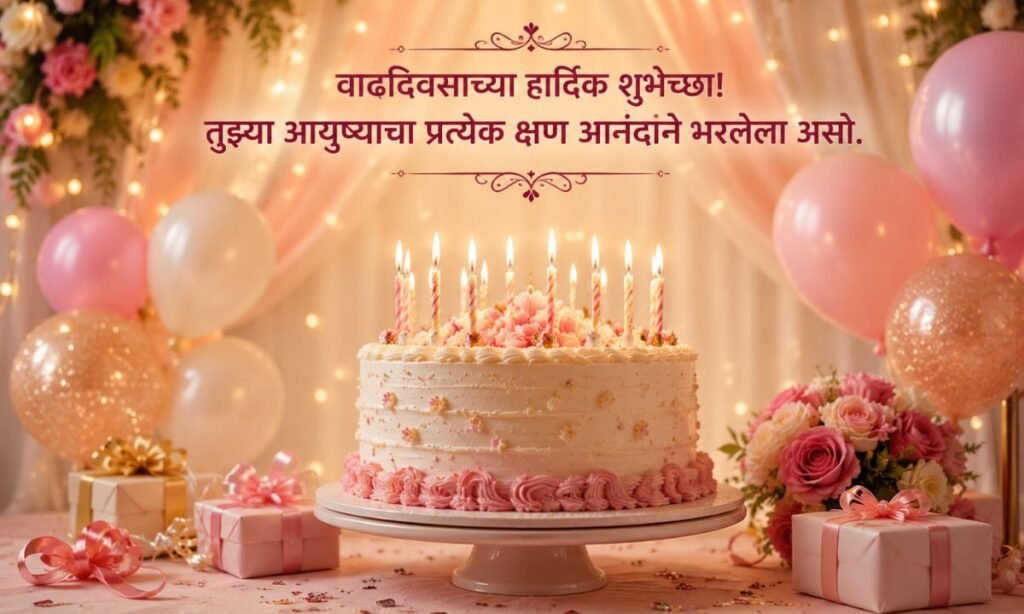Happy Birthday Wishes in Marathi