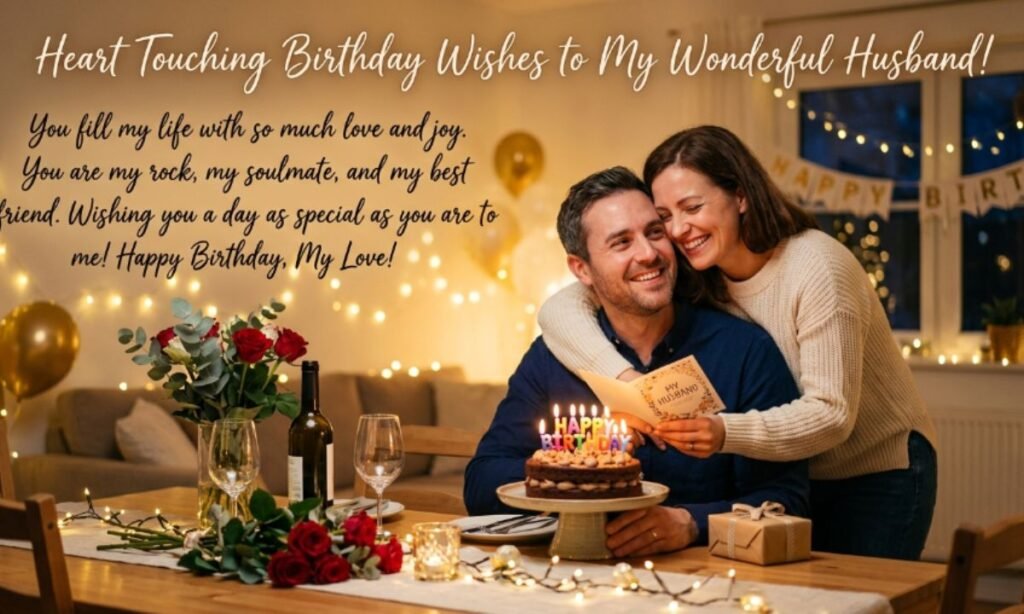 Heart Touching Birthday Wishes for Husband