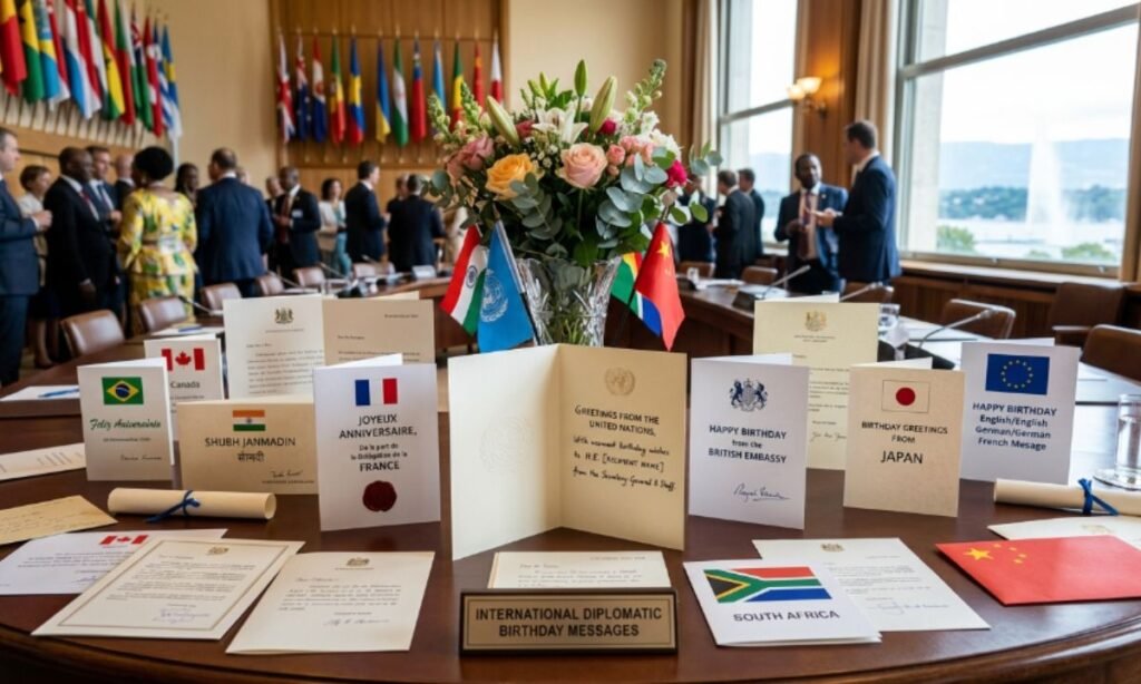 International and Diplomatic Birthday Messages