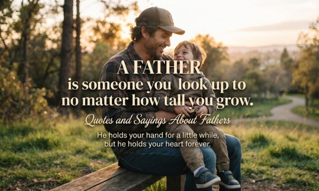 Quotes and Sayings About Fathers