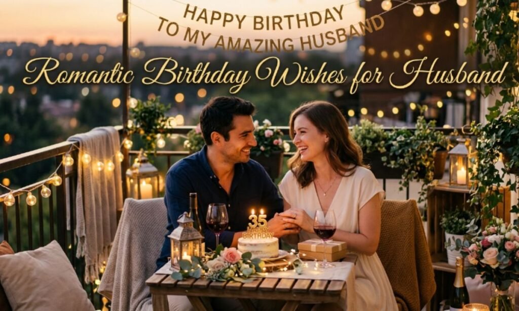 Romantic Birthday Wishes for Husband