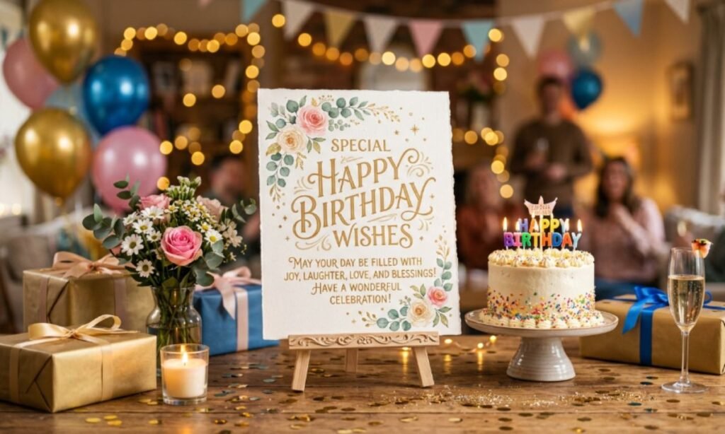 Special Happy Birthday Wishes