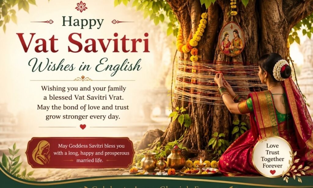 Vat Savitri Wishes in English