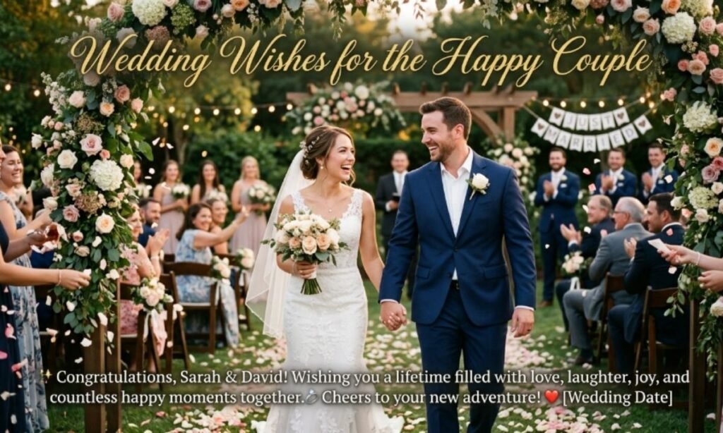 Wedding wishes for couple