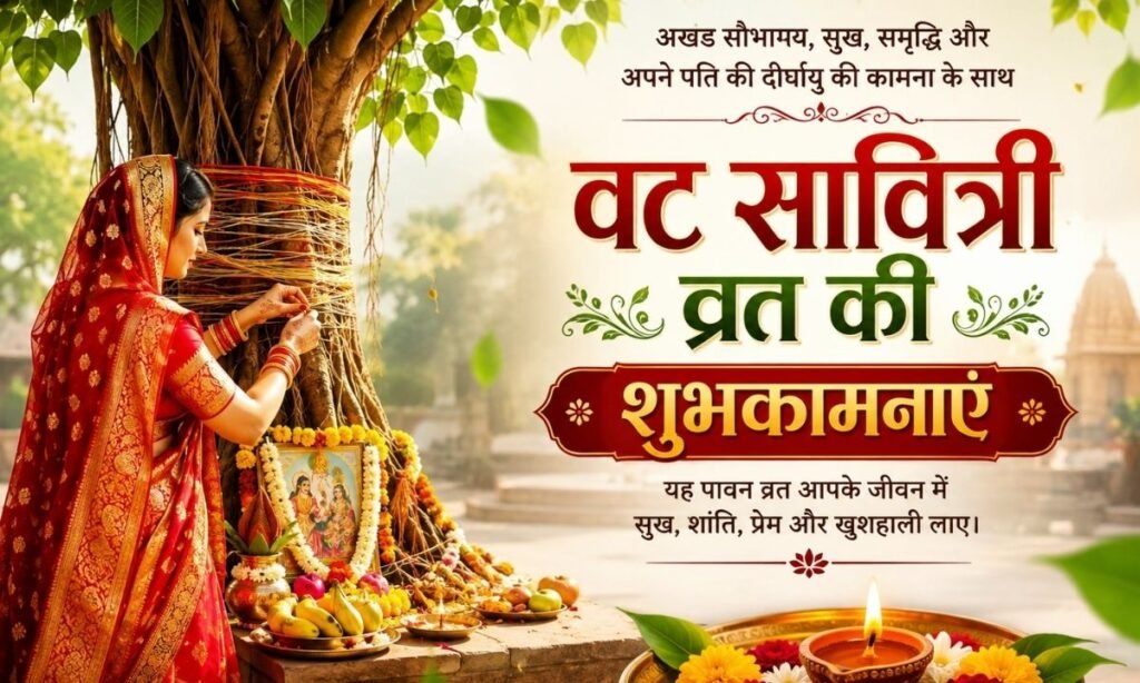 वट सावित्री व्रत की शुभकामनाएं — Hindi