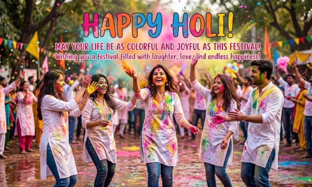 होली Wishes in English