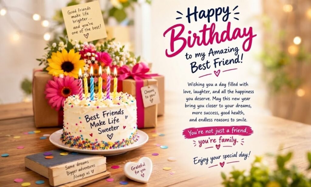 Birthday Wishes for Best Friend