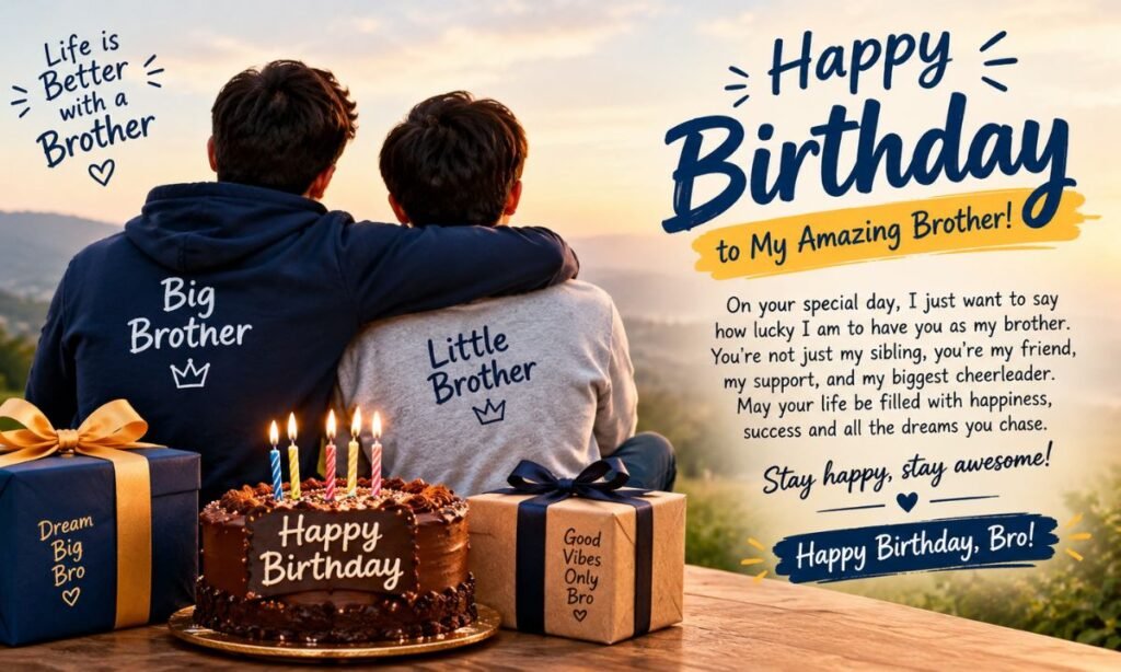 Birthday Wishes for Brother