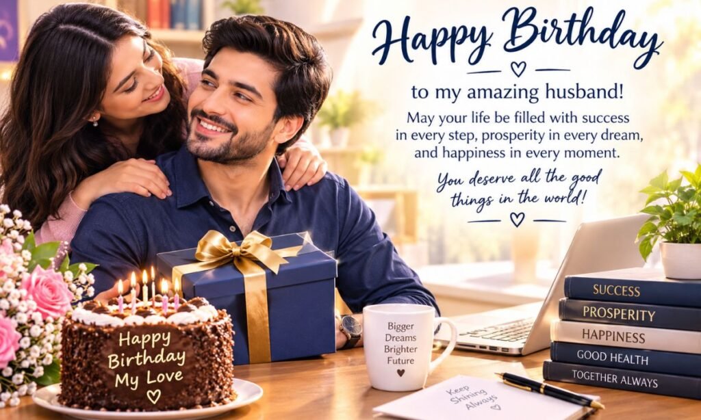 Birthday Wishes for Husband for Success and Prosperity