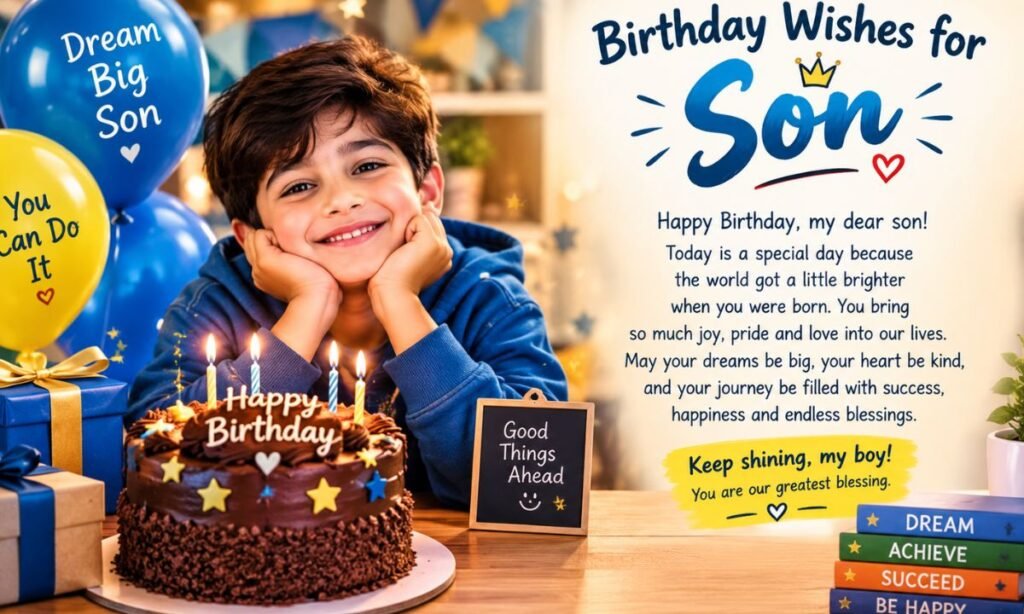 Birthday wishes for son