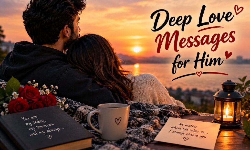 Deep love messages for him