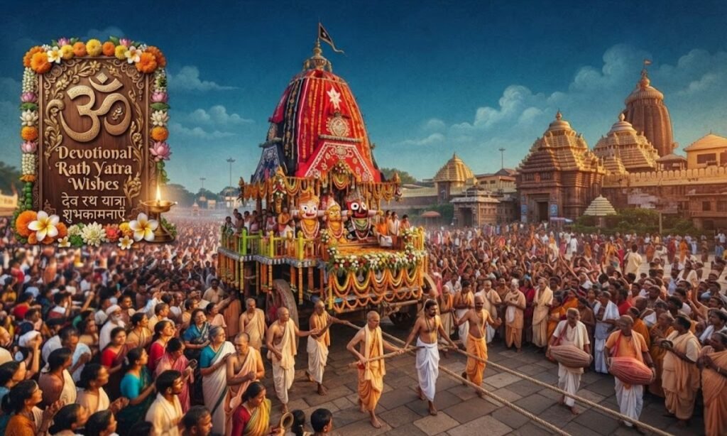 Devotional Rath Yatra Wishes