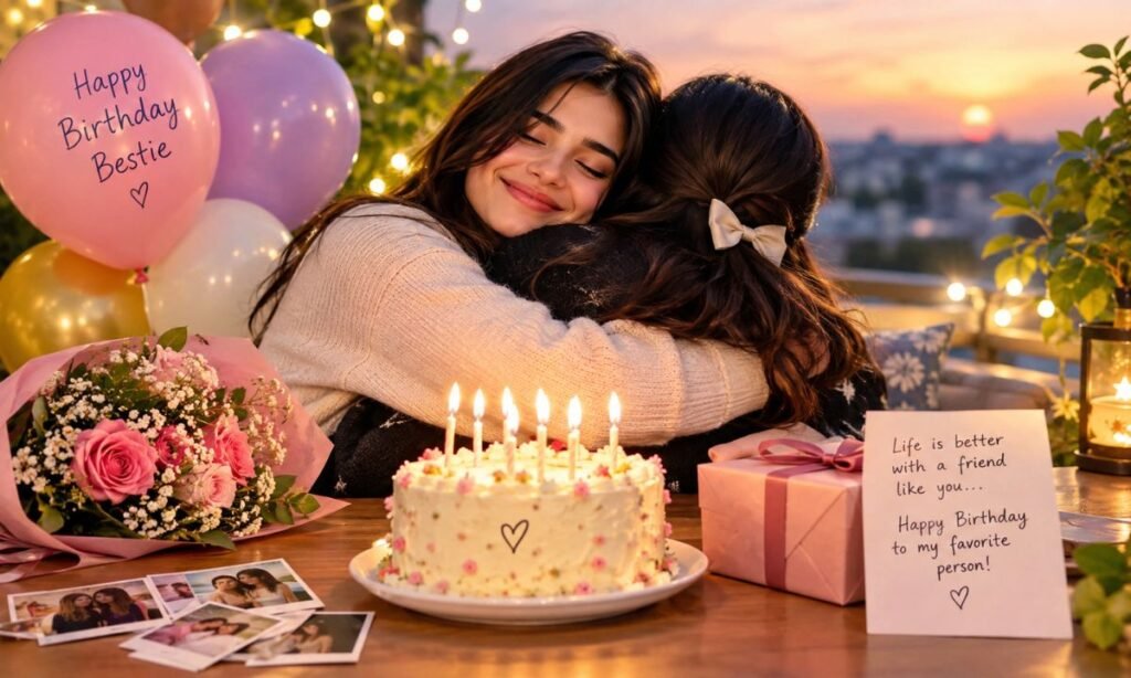 Emotional birthday wishes for best friend