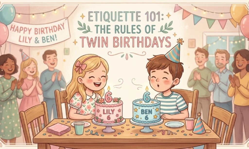 Etiquette 101 The Rules of Twin Birthdays