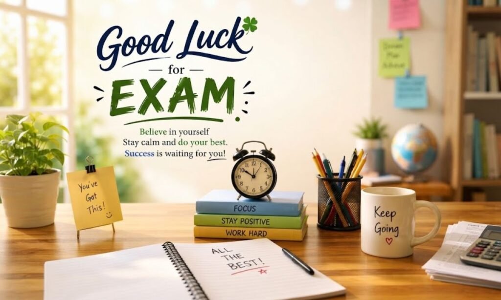 Good Luck for Exam