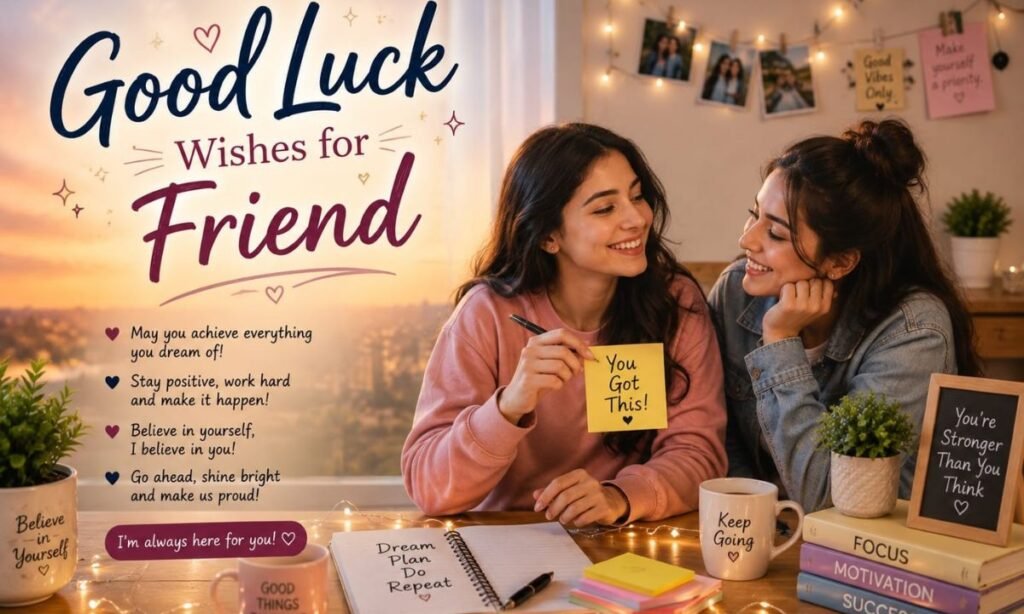 Good Luck for Friend