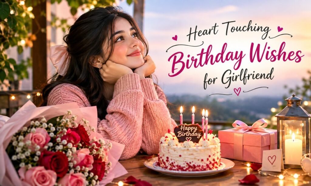 Heart touching birthday wishes for girlfriend