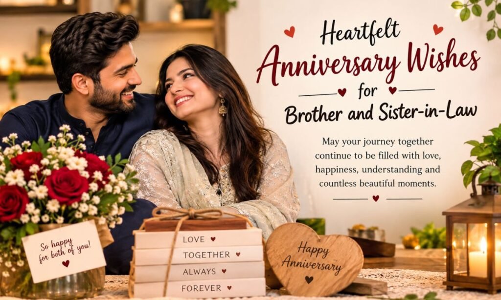 Heartfelt Anniversary Wishes for Brother and Sister-in-Law