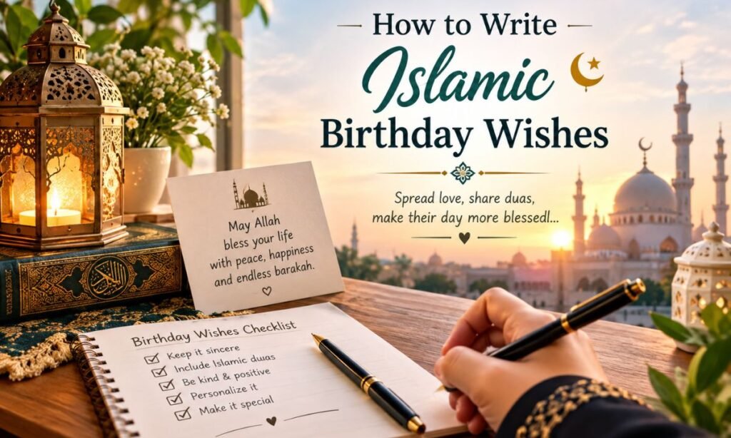How to Write Islamic Birthday Wishes