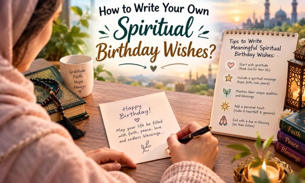 How to Write Your Own Spiritual Birthday Wishes