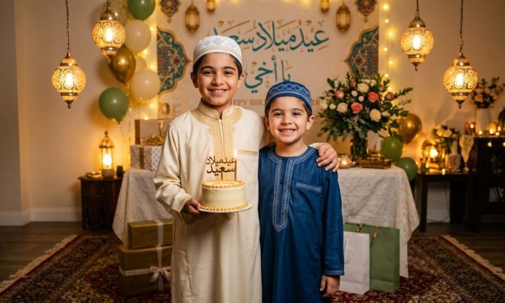 Islamic Birthday Wishes for Brother