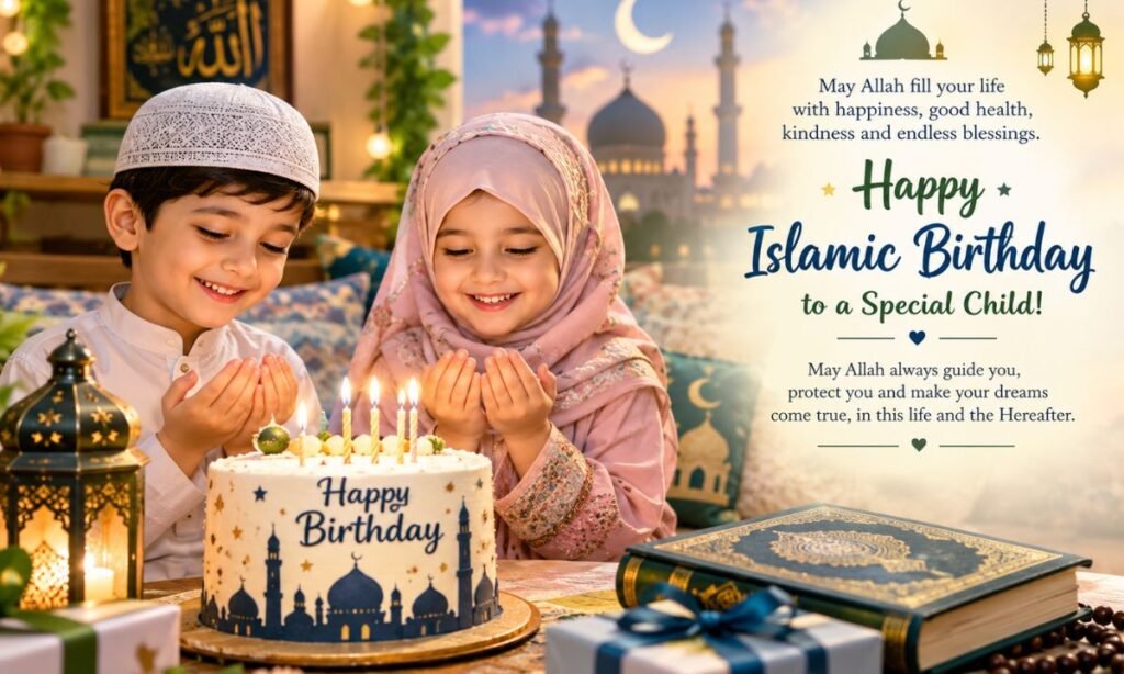 Islamic Birthday Wishes for Children