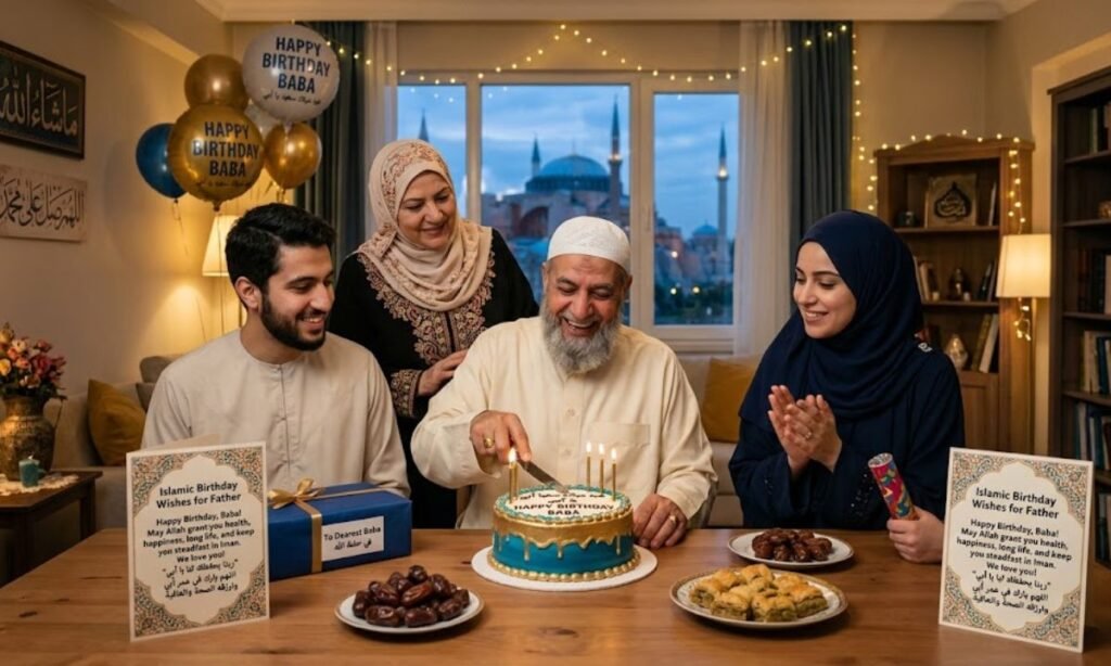 Islamic Birthday Wishes for Father