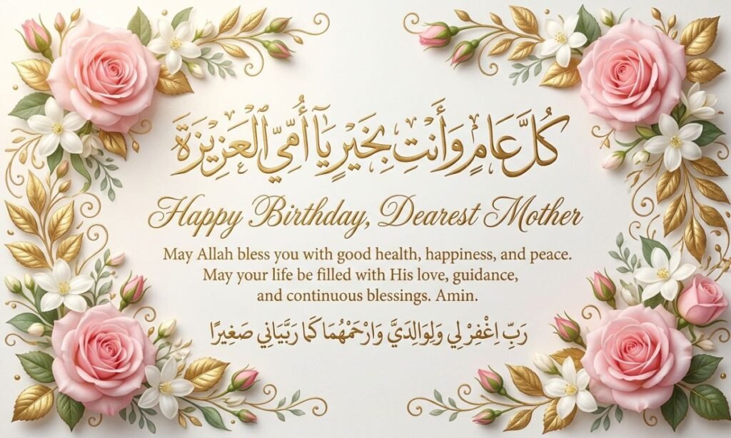 Islamic Birthday Wishes for Mother