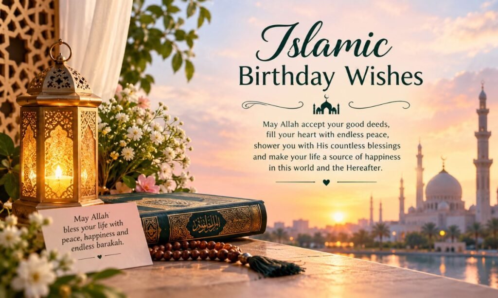 Islamic Birthday Wishes in English (Heart Touching & Unique)
