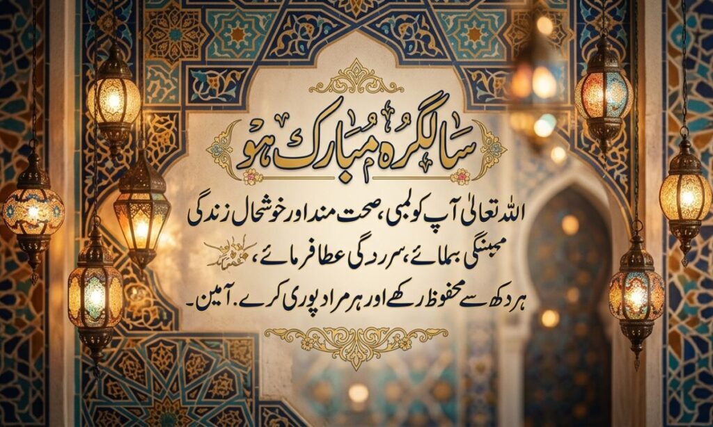Islamic Birthday Wishes in Urdu