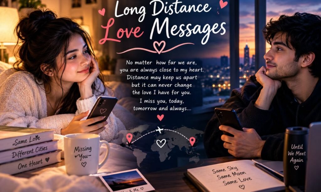 Long Distance Love Messages