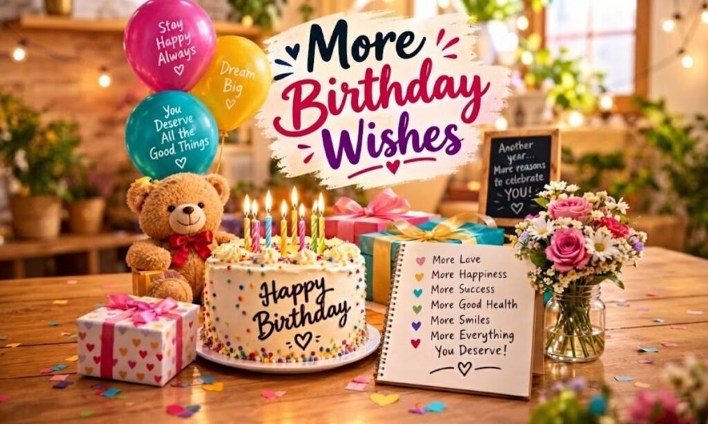 More Birthday Wishes